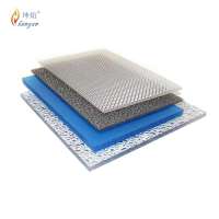 light diffusion embssed solid polycarbonate sheet